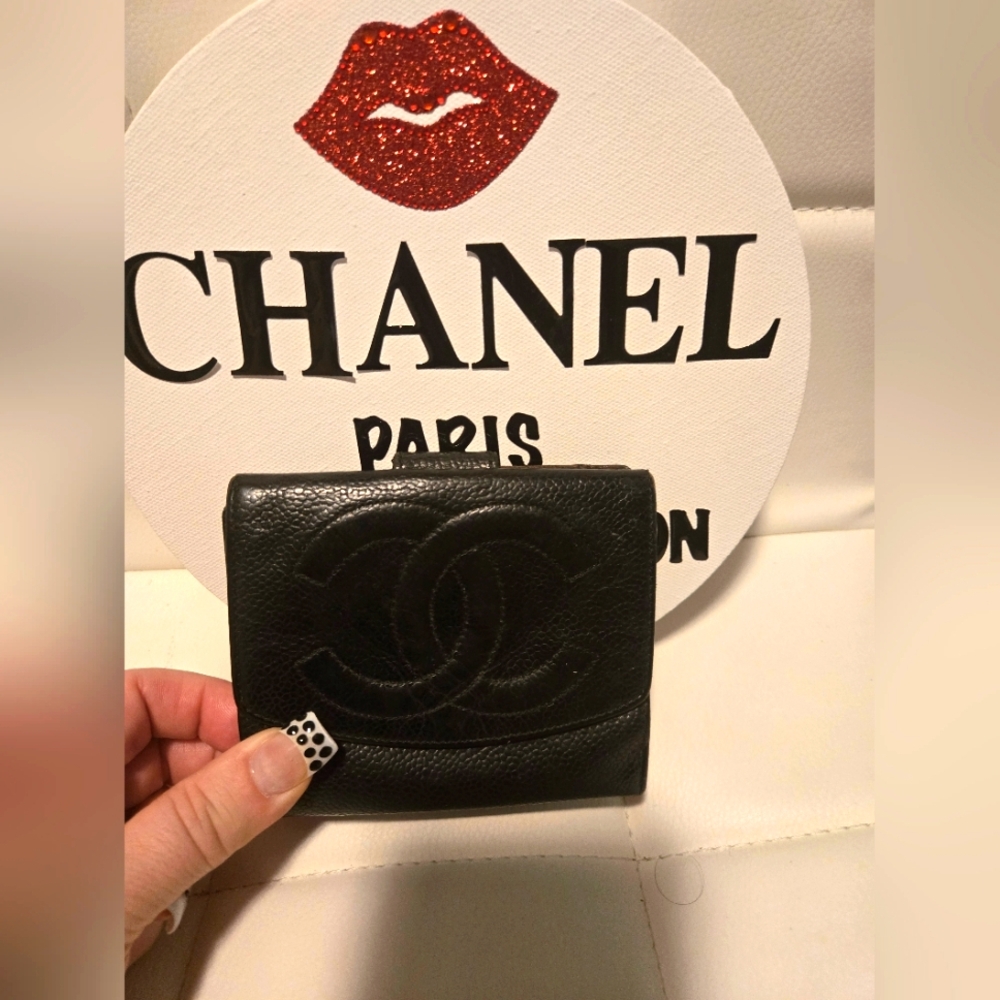 Chanel Caviar Leather Wallet